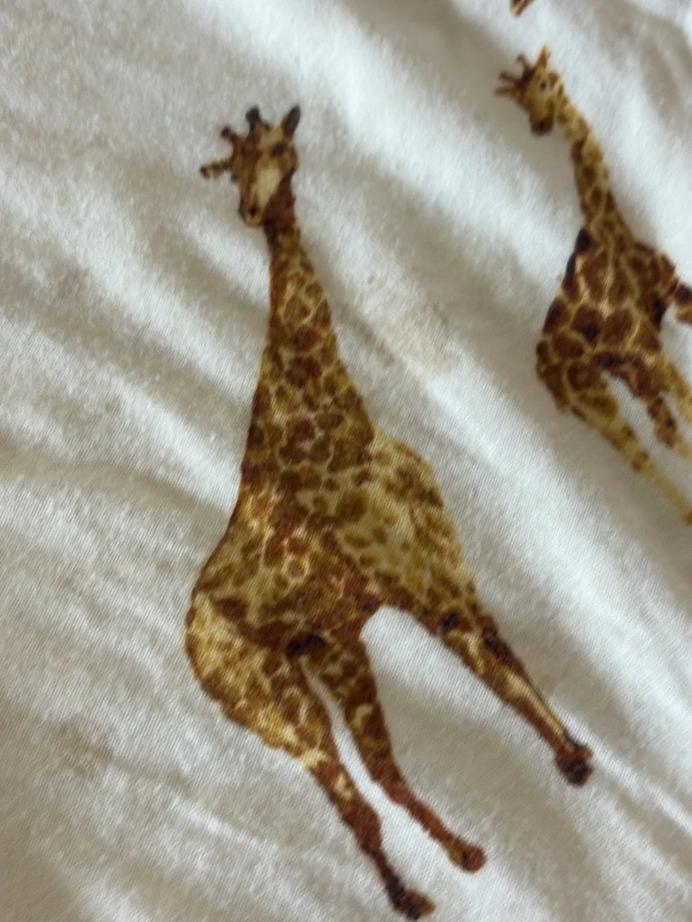 Milkbarn White One-Piece Bodysuits with Giraffe, Veggie & Flamingo Prints